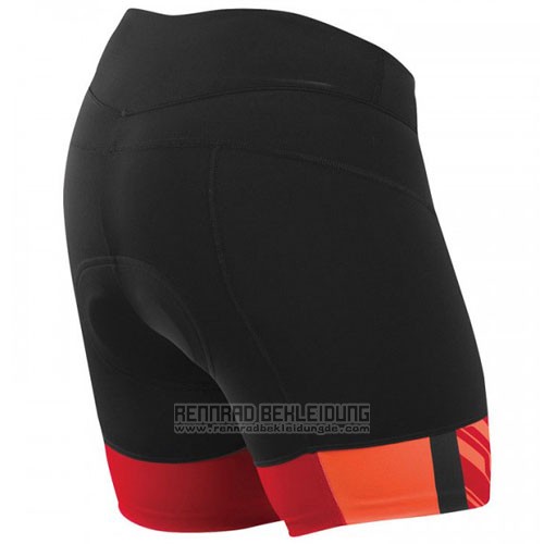 2016 Fahrradbekleidung Frau Pearl Izumi Rot und Shwarz Trikot Kurzarm und Tragerhose